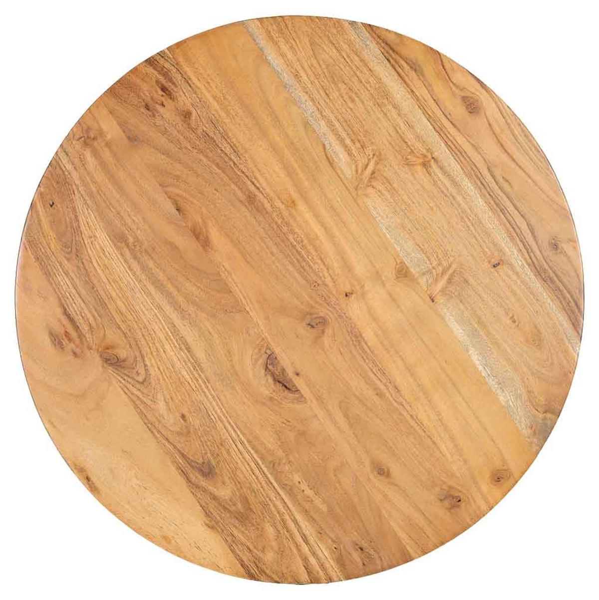 TISCH, 59x33cm - Braun, Holz (59/59/33cm) - Wanderlust
