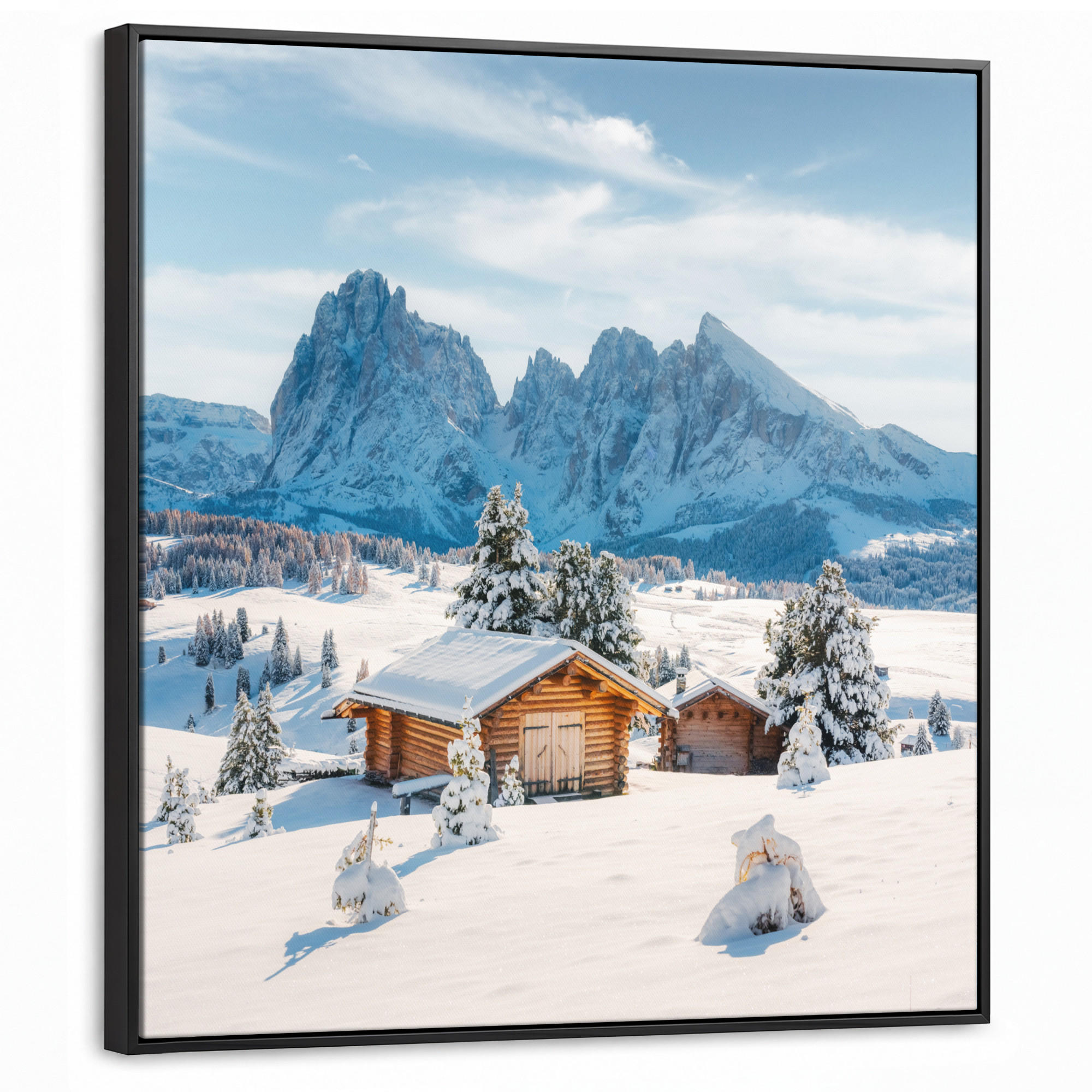 MuchoWow Leinwand Eiche 90x90 cm