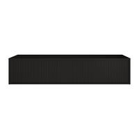 WASCHBECKENUNTERSCHRANK - 150 cm x 47 cm - holz - schwarz Arnega - Schwarz, Holz (150/32/47cm) - Vente-Unique
