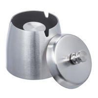 ASCHENBECHER - Silberfarben, Metall (6cm) - Relaxdays