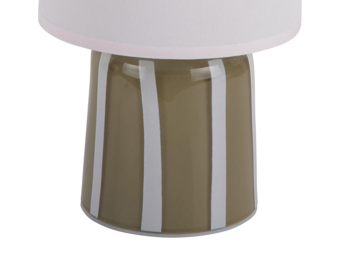 TISCHLAMPE Verano LED 13/13/20 cm - Grün, Glas (13/13/20cm) - Leitmotiv