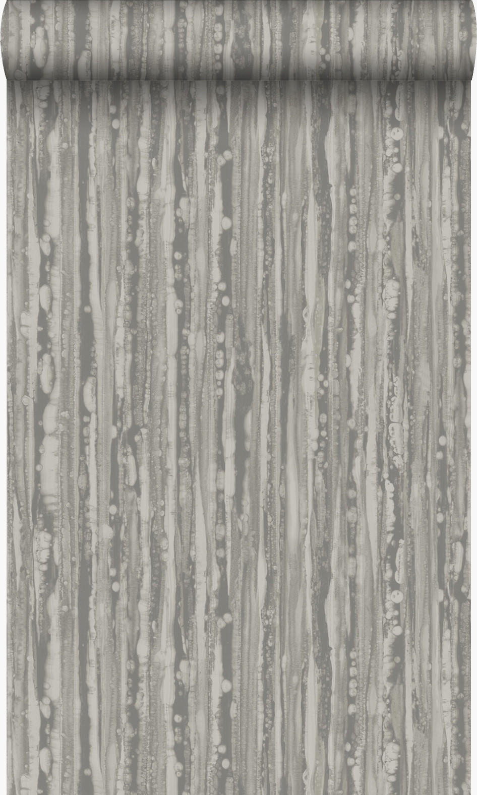 TAPETE Streifen 53 cm x 10.05 m - Braun, Papier (53/1000cm) - Origin Wallcoverings