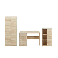 KINDERZIMMER-SET Avo Sonoma Eiche, Absetzung austauschbar - Braun/Sonoma Eiche, Holz/Holzwerkstoff (269/200/55cm) - Feldmann-Wohnen