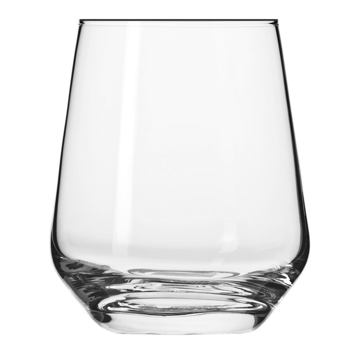 WASSERGLÄSER Splendour, 6er-Set, 430 ml - Transparent, Glas (0.43L) - Krosno Glass