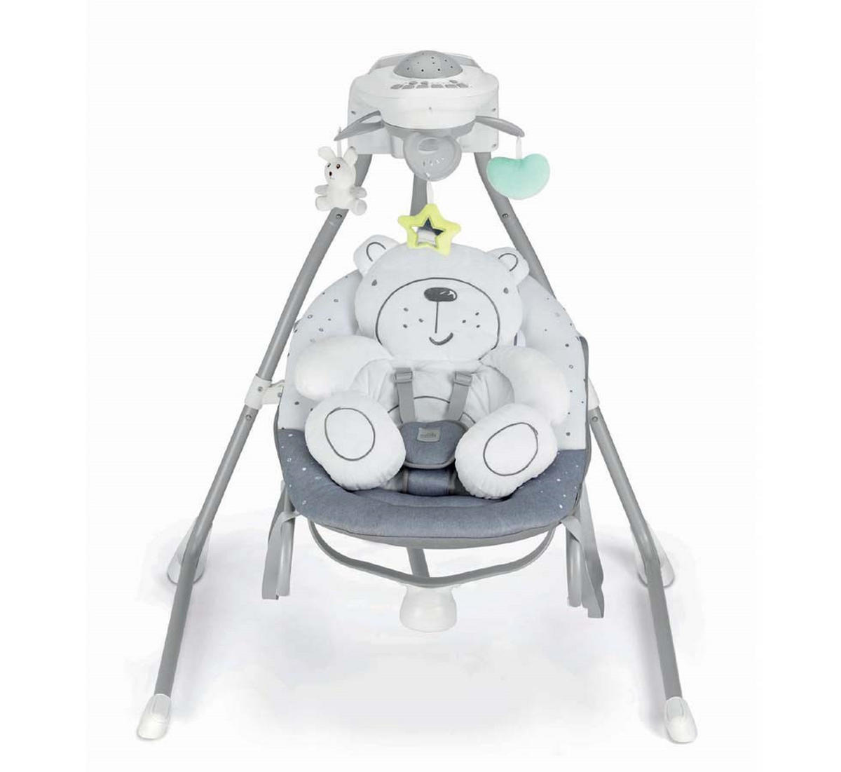 BABYSCHAUKEL Gironanna Evo - Grau, Kunststoff (99/110/92cm) - Cam il Mondo del Bambino S.p.A.