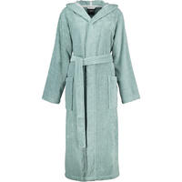 BADEMÄNTEL DAMEN KAPUZE LUXURY BASICS KAPUZE 827 FJORD - 47 - Grün, Textil (XSnull) - Cawoe