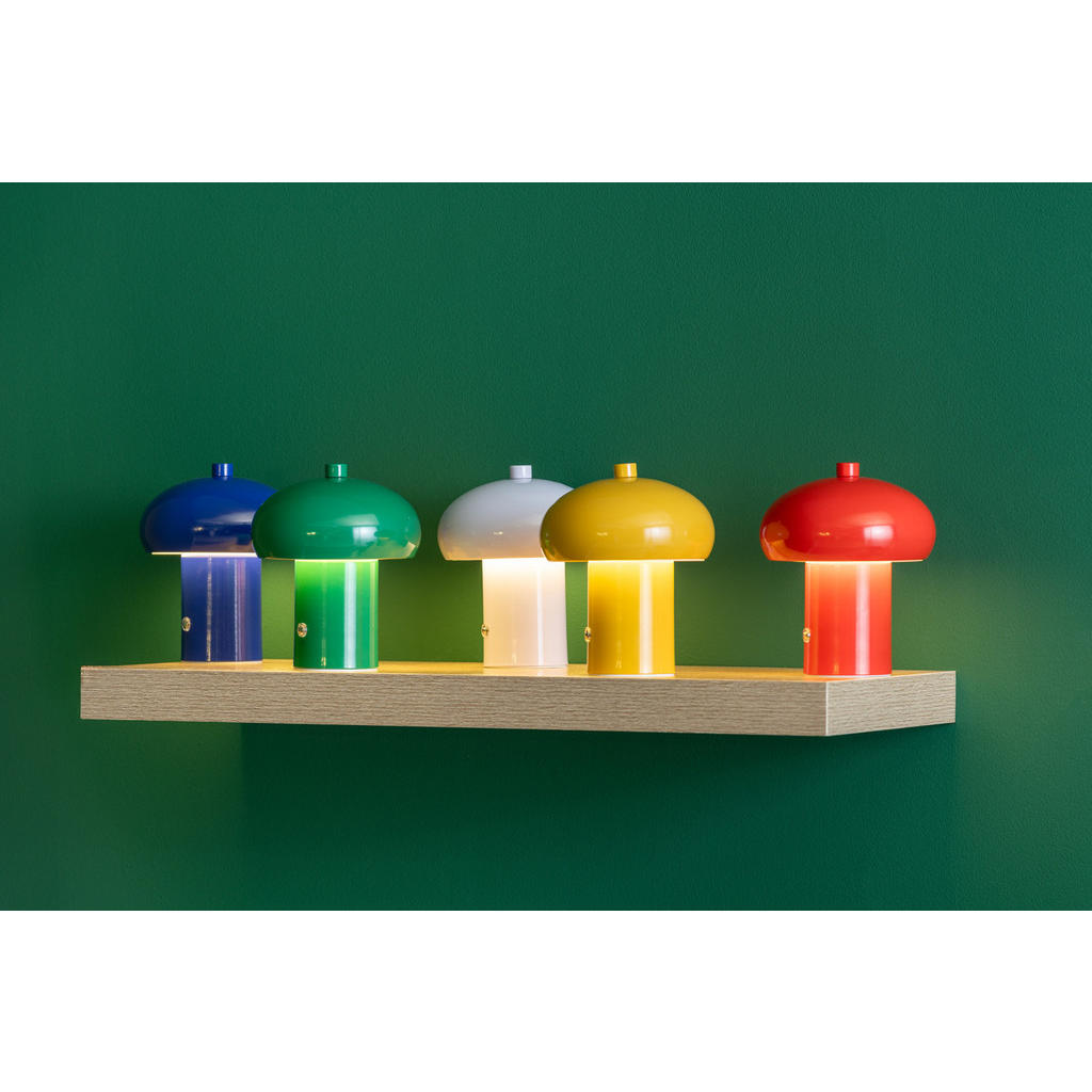 Thumbnail - Leitmotiv Tischlampe, Blau, Metall, 12.5x15x12.5 cm, CE, Lampen & Leuchten, Innenbeleuchtung, Tischlampen, Tischlampen