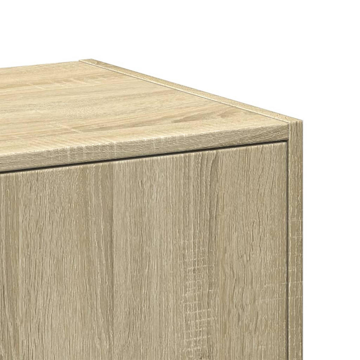 APOTHEKERSCHRANK Sonoma-Eiche 30/41/144,5 Cm Holzwerkstoff - Hellbraun, Holzwerkstoff (41/144.5/30cm) - vidaXL