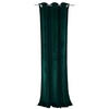 BLICKDICHTER ÖSENVORHANG French Velvet - Hellgrün, Textil (135/0.5/245cm) - Tom Tailor