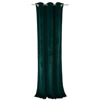 BLICKDICHTER ÖSENVORHANG French Velvet - Hellgrün, Textil (135/0.5/245cm) - Tom Tailor