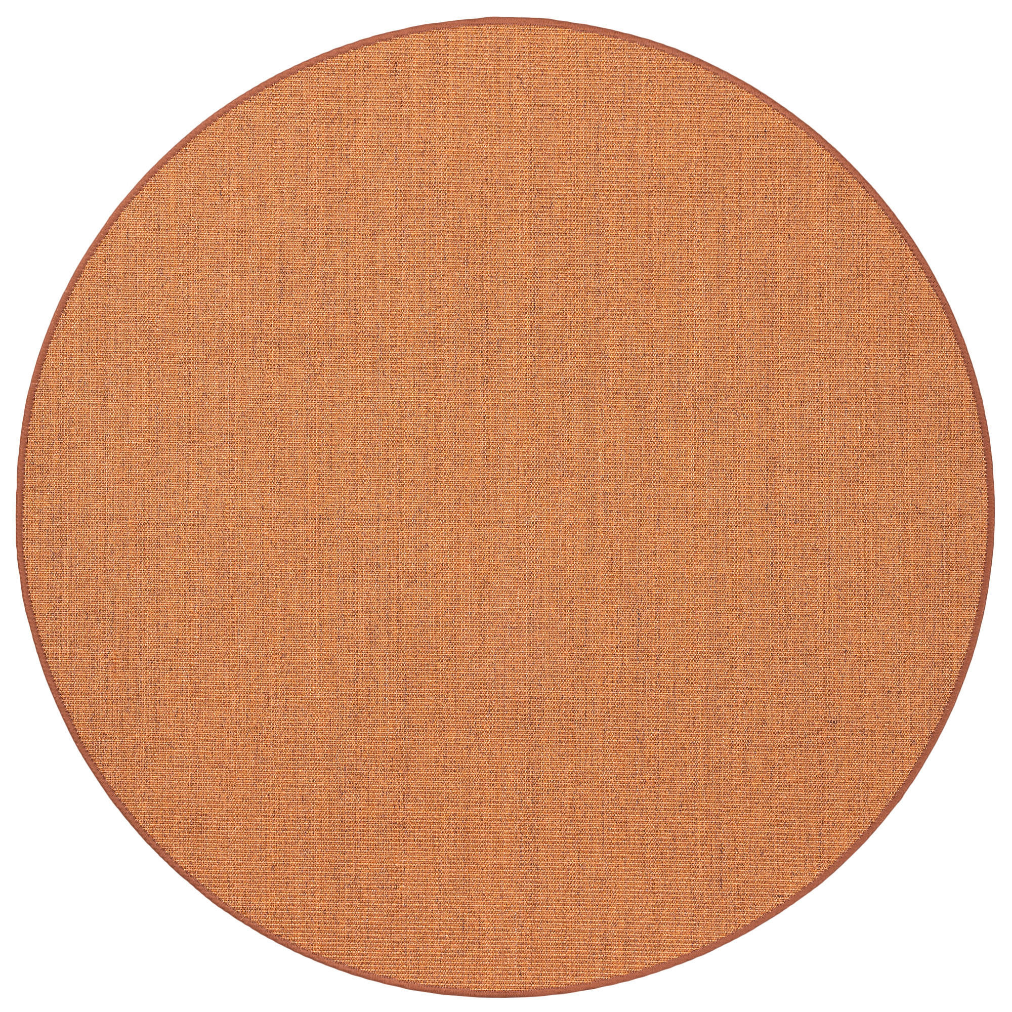 SISAL NATUR TEPPICH RUND - Braun, Textil (100/100cm) - Snapstyle