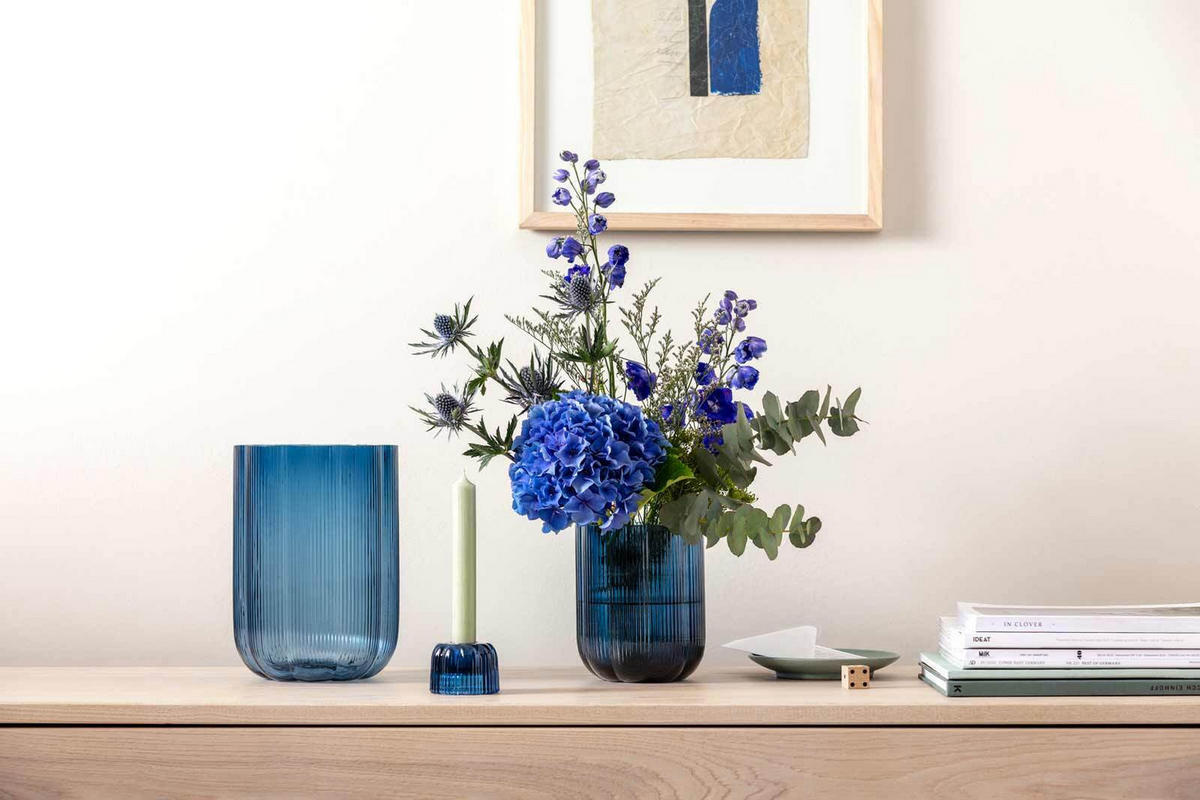 VASE Fleur blau 15 cm - Blau, Glas (15cm) - Villeroy & Boch