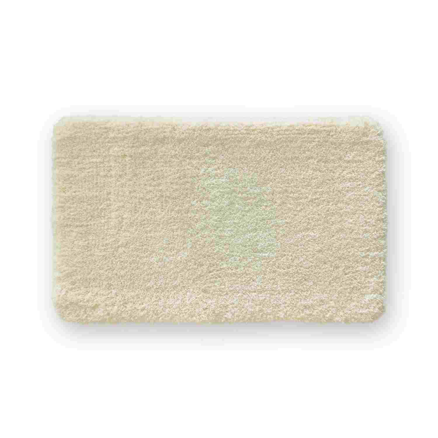 HOCHFLOR BADEMATTEN MALMÖ - Creme, Textil (50/100cm) - WohnDirect
