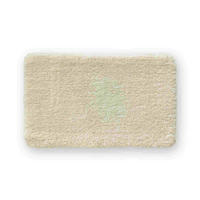 HOCHFLOR BADEMATTEN MALMÖ - Creme, Textil (50/100cm) - WohnDirect
