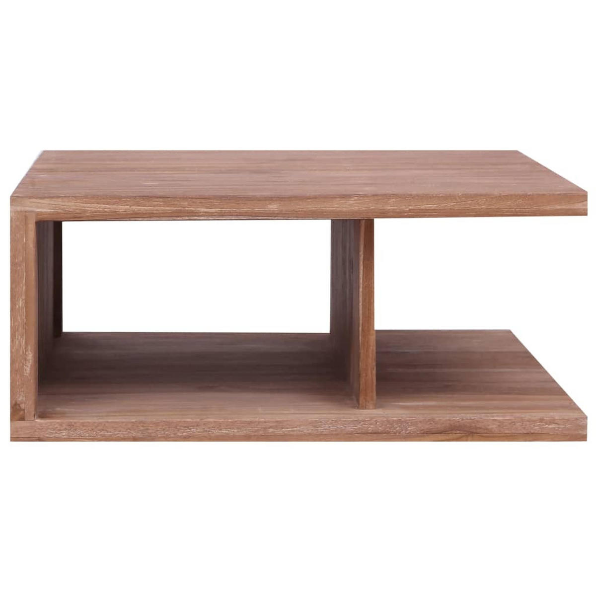 COUCHTISCH 70 x 70 x 30 cm Massivholz - Braun, Holzwerkstoff (70/70/30cm) - furnicato