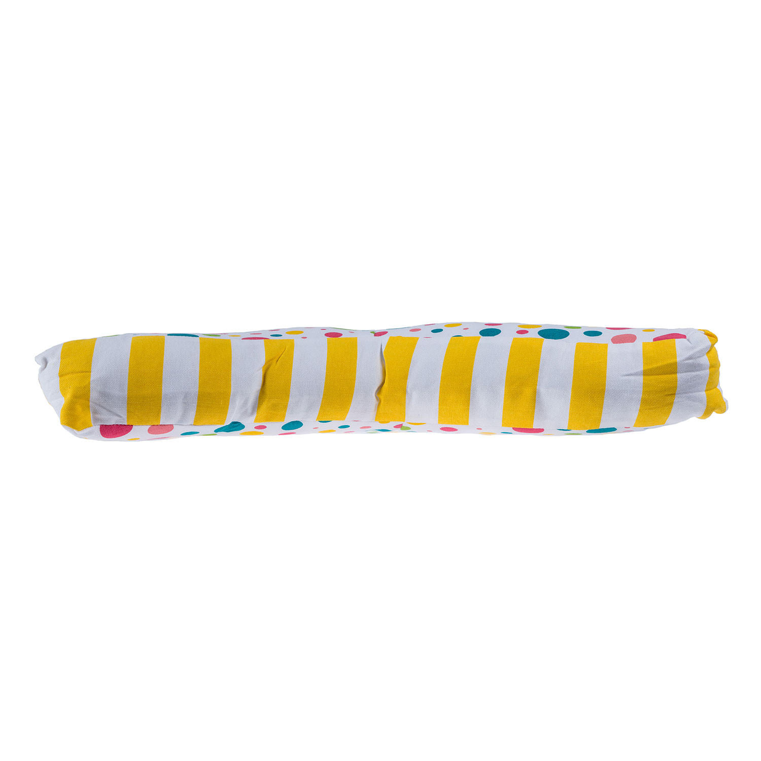 BODENKISSEN Stern, bunte Punkte & gelbe Streifen 70/48/7 cm - Multicolor, Textil (70/48/7cm) - Homescapes