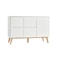 DJEČJA KOMODA Bijelo i drvo - bijela, drvni materijal (149/92/52cm) - Petits-meubles