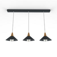 HÄNGELEUCHTE - Anthrazit, Metall (25/100/16cm) - Lumicom