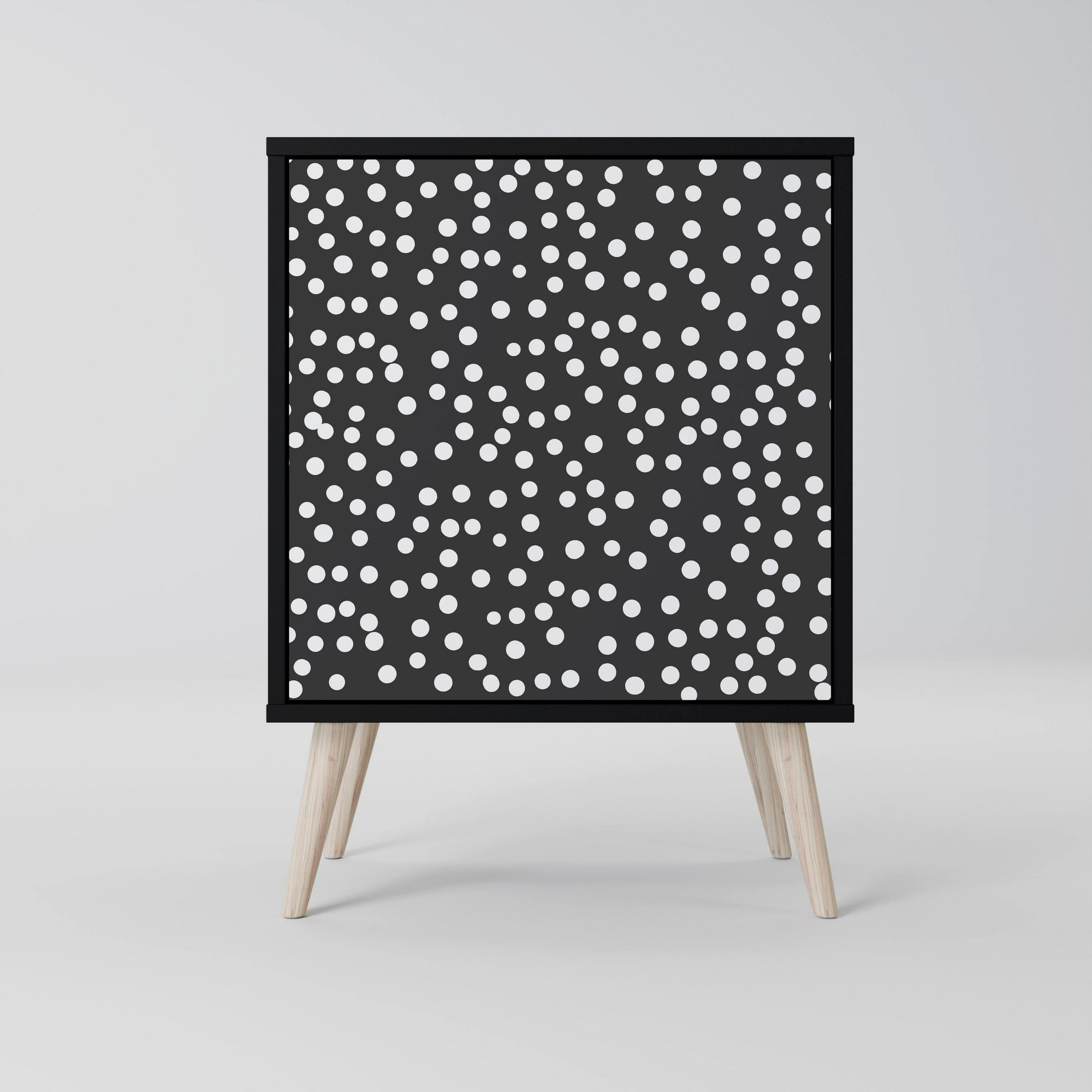 SpaceRebels Sideboard Schwarz 57.5x77.5x42 cm