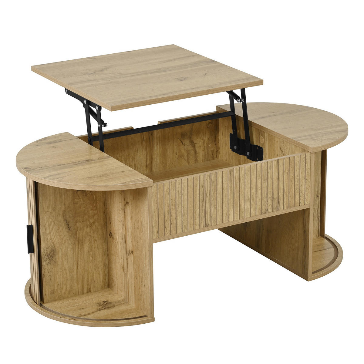 COUCHTISCH Eiche - Naturfarben, Holzwerkstoff (105/50/40.5cm)