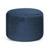 POUF Kunstfell Der Flauschige - Blau, Textil (60/40/60cm) - Mokebo