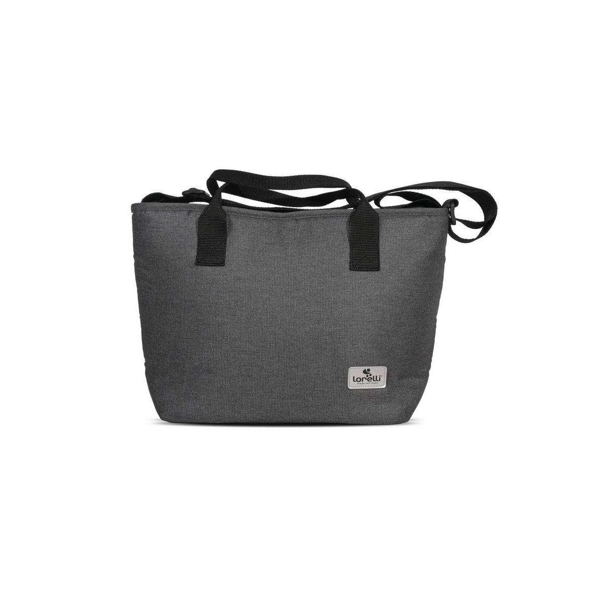 KINDERWAGEN 2 in 1 Alba dunkelgrau Adapter umbaubar Wickeltasche Moskitonetz - Grau, Metall (102/66/122cm) - Lorelli