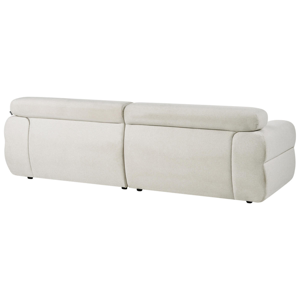 POHOVKA 3-místná Látka Krémově bílá Hovden - krémová, textil (210/69/95cm) - Beliani