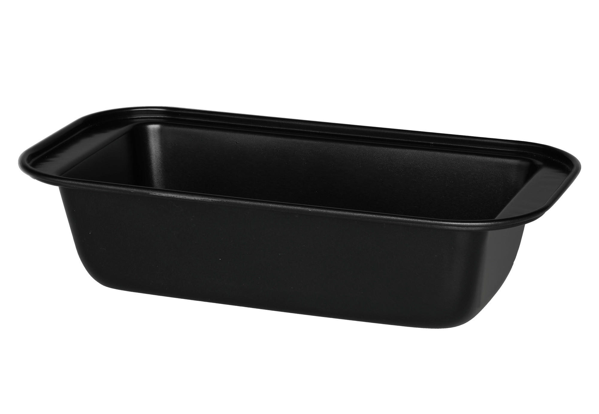 KUCHENBACKFORM 25,5/13,5 cm - Schwarz, Metall (25.5/6/13.5cm)