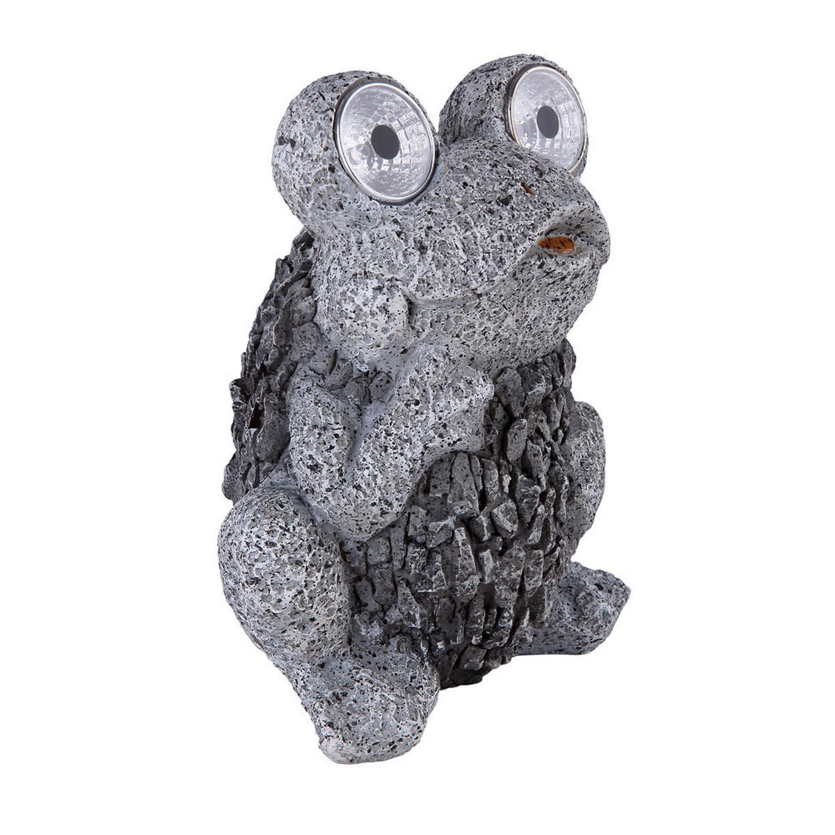 LED AUSSENLEUCHTE Steinoptik Grau - Grau, Kunststoff (17/14/21cm) - Globo Lighting