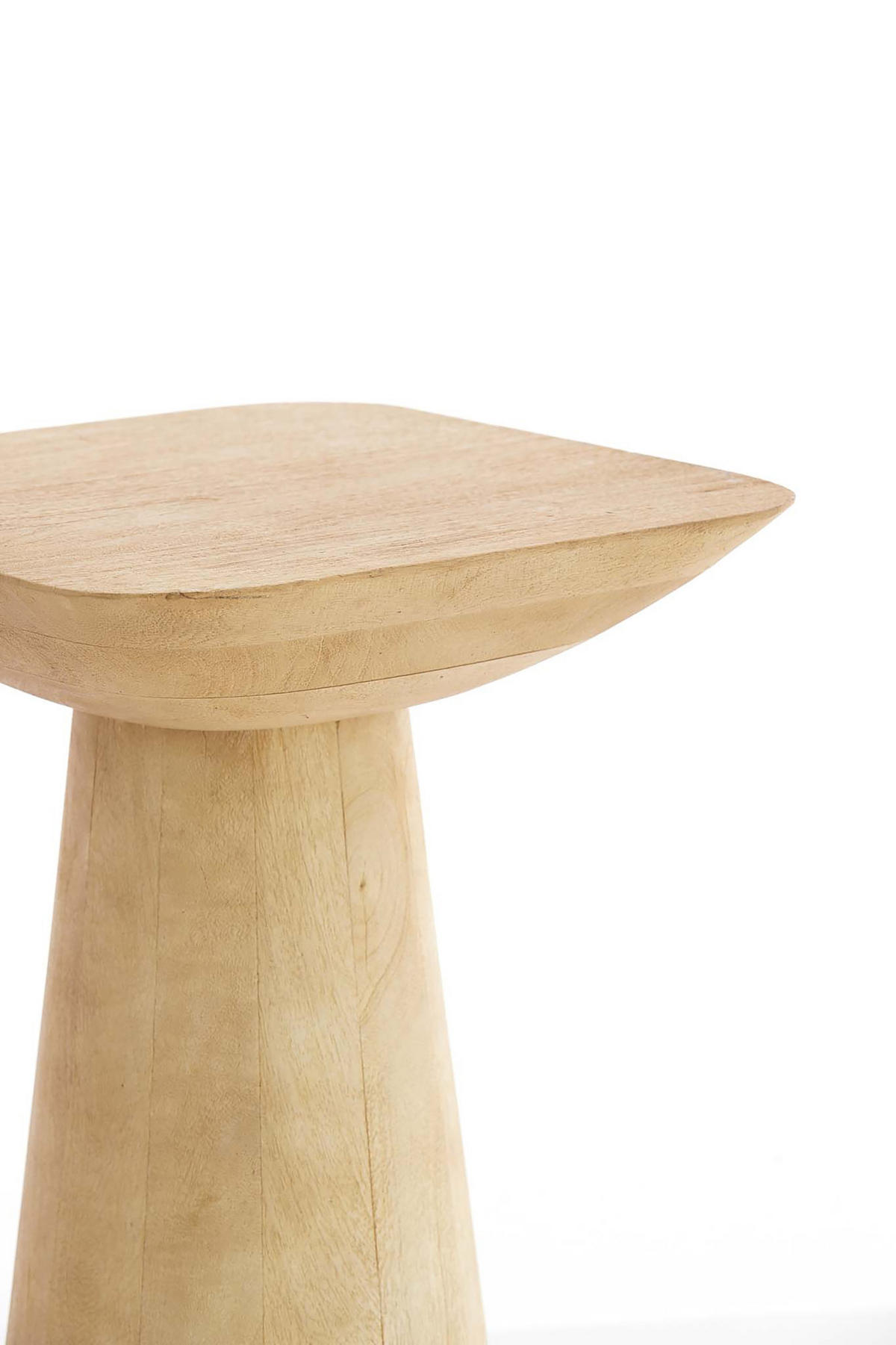 BEISTELLTISCH Dego Braun Ø33/53 cm - Braun, Holz (33/33/53cm) - Light & Living