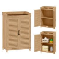GARTENSCHRANK DE-09240 Gelb - Gelb, Holz (40/98.5/65.5cm) - ComfortXL