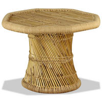 COUCHTISCH Bambus Achteckig 60x60x45 cm - Braun, Holz (60/60/45cm) - furnicato