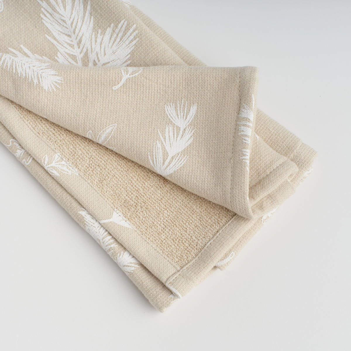 KÜCHENHANDTUCH Kreksono - Beige, Textil (37/50cm) - home&you