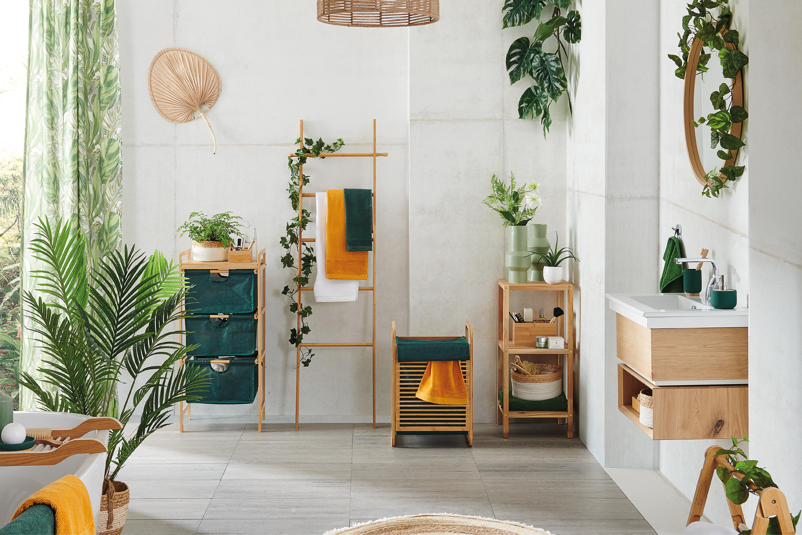 Badezimmer Tropical