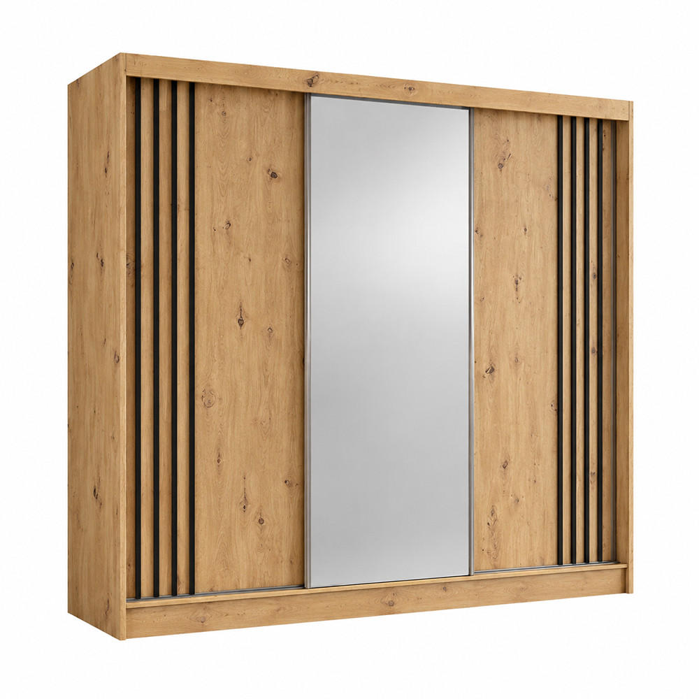 KS Home Concept Kleiderschrank Eiche Artisan 240x216x61 cm