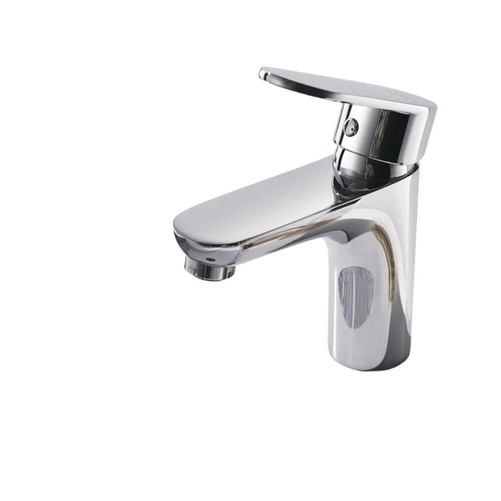 WASCHTISCHARMATUR RADIANT - Chrome - Chromfarben, Metall (3.5/14.5/10.5cm) - Home Deluxe