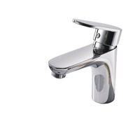 WASCHTISCHARMATUR RADIANT - Chrome - Chromfarben, Metall (3.5/14.5/10.5cm) - Home Deluxe