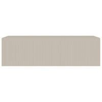 TV-LOWBOARD Veldio hängend Greige 100 cm - Taupe, Holzwerkstoff (100.8/28.5/31.6cm) - Selsey