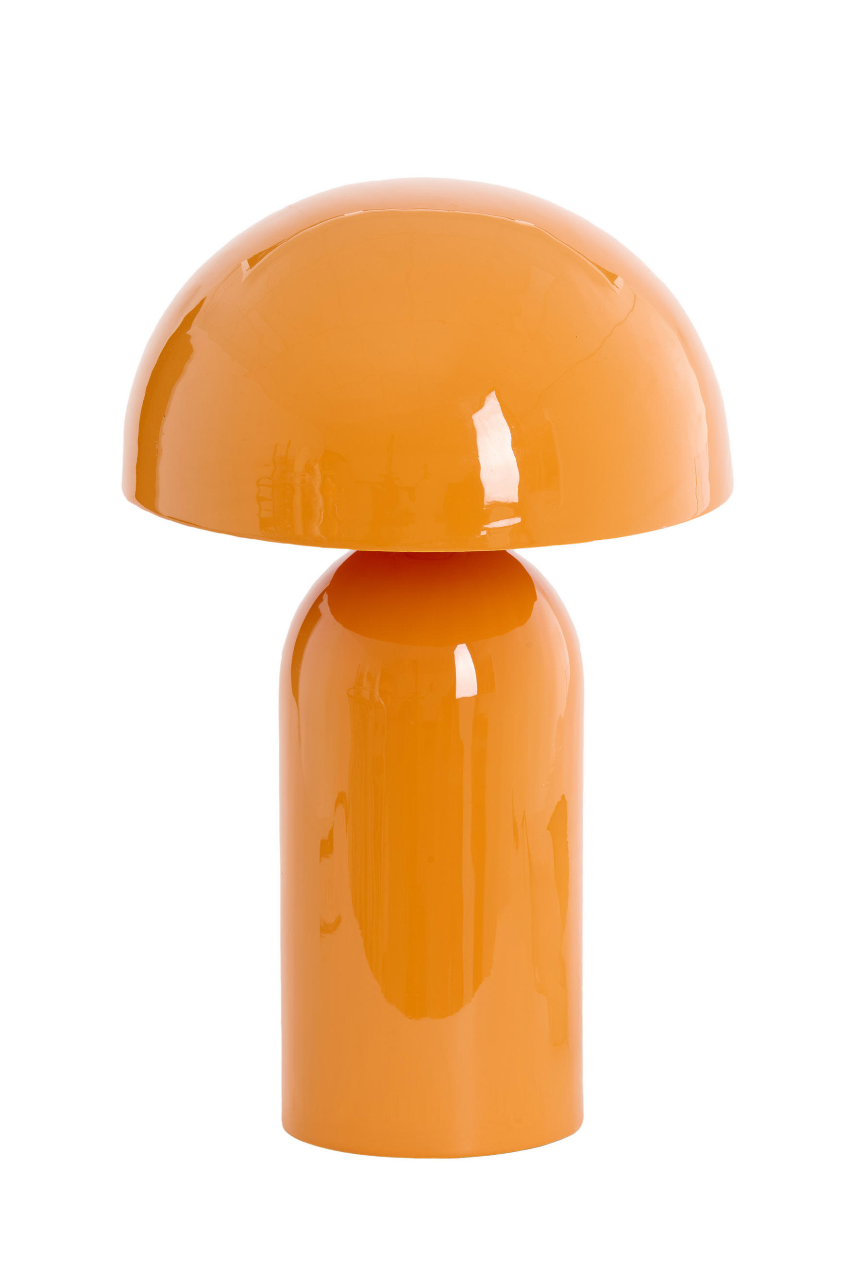TISCHLAMPE Tolima Orange Ø30/40 cm - Orange, Metall (30/30/40cm) - Light & Living