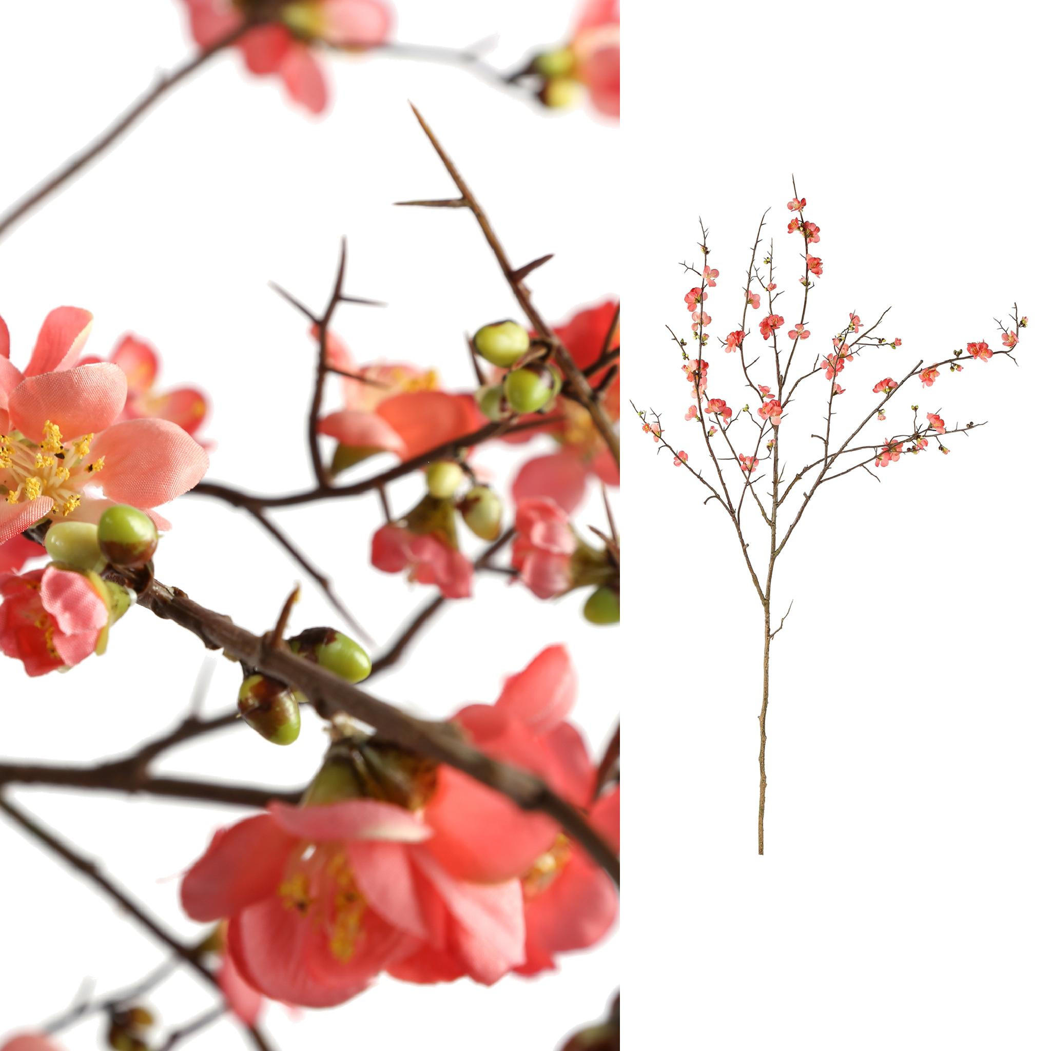 KUNSTBLUME Blossom Rosa 90/60/140cm - Pink, Kunststoff (140cm) - PTMD Collection