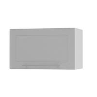 KLAPPHÄNGESCHRANK Kvantum W4B/60-AV Dust Grey Matt / Weiß Matt 60 / 32,5 / 36cm - Weiß/Grau, Holz/Holzwerkstoff (60/36/32.5cm) - Feldmann-Wohnen