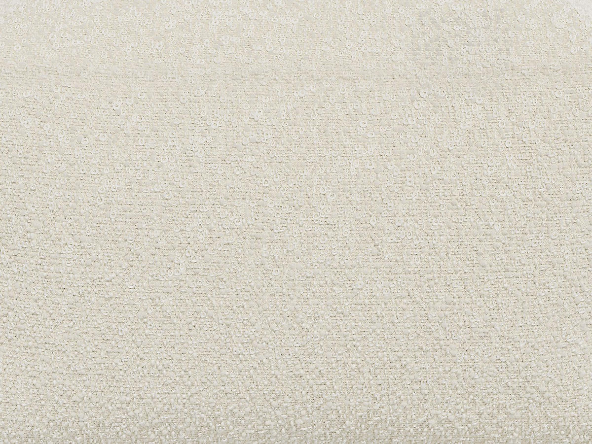 SESSEL - Bouclé-Stoff - Cremeweiß - NOUMARA - Weiß, Textil (70/80/95cm) - Vente-Unique
