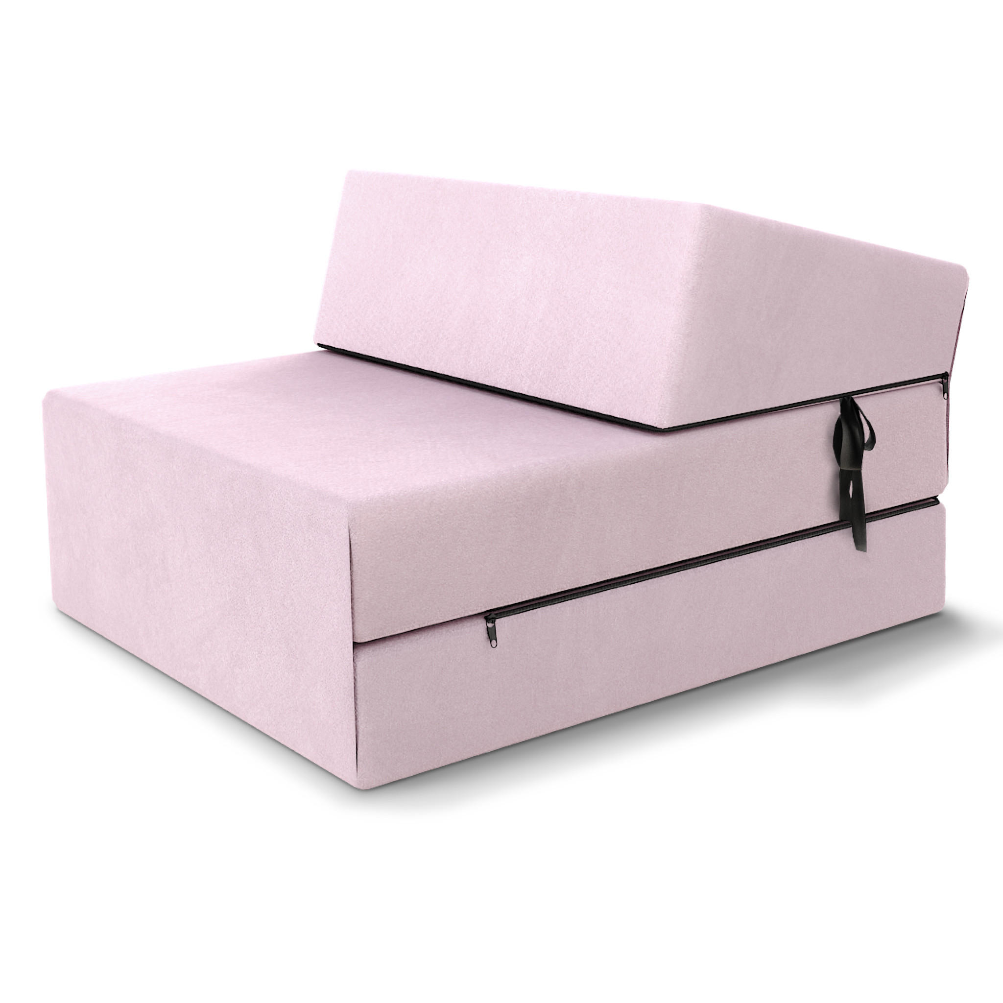 KLAPPMATRATZE SUZI - Rosa, Textil (70/200cm) - FDM