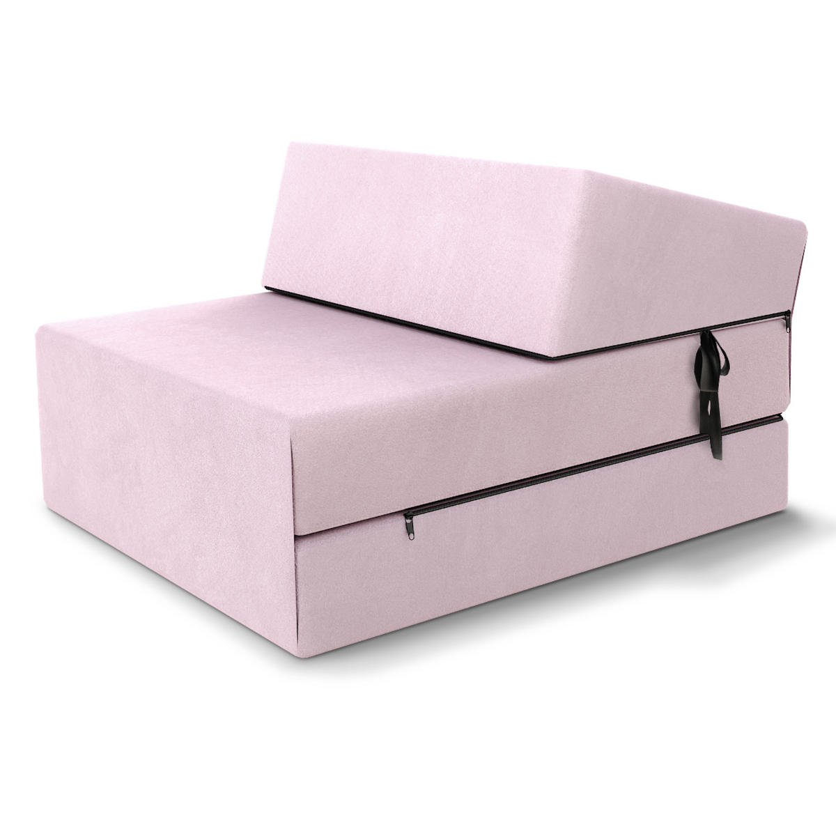 KLAPPMATRATZE SUZI - Rosa, Textil (70/200cm) - FDM