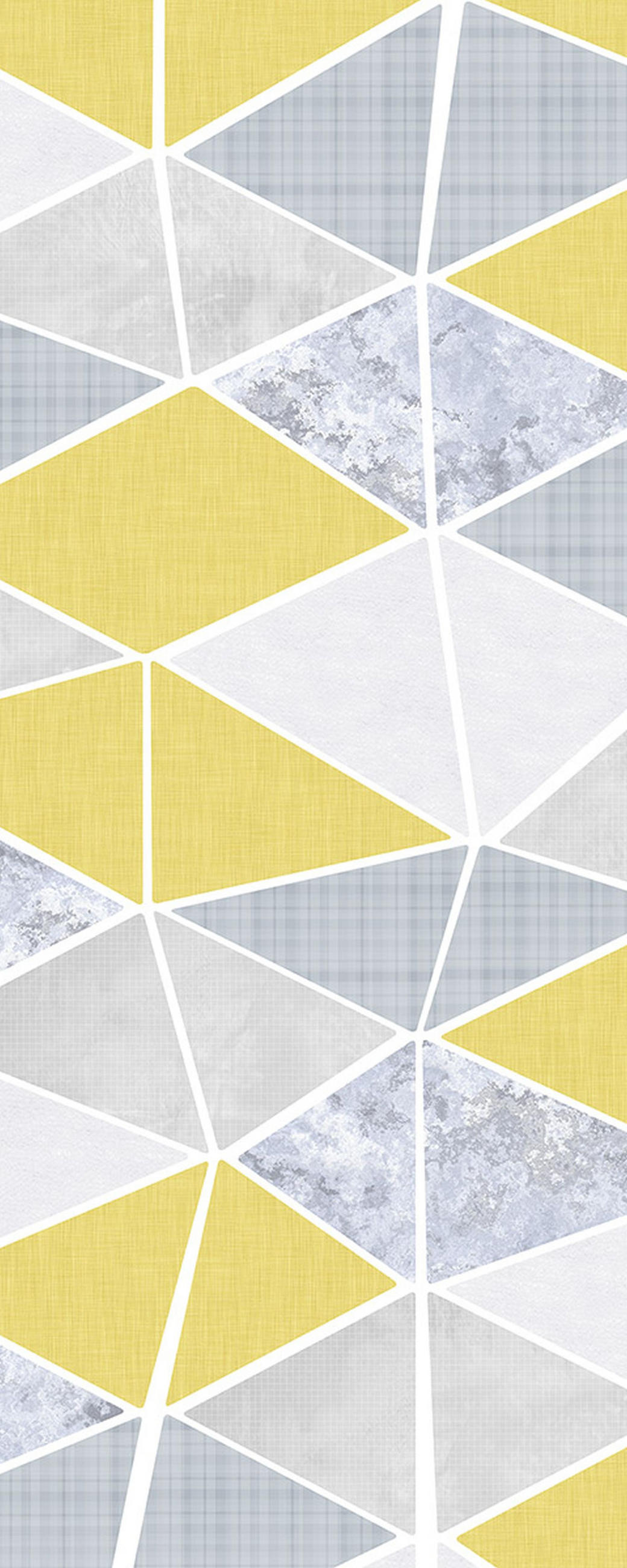 FOTOTAPETE Grafik 100 x 250 cm - Gelb, Papier (100/250cm) - Sanders & Sanders