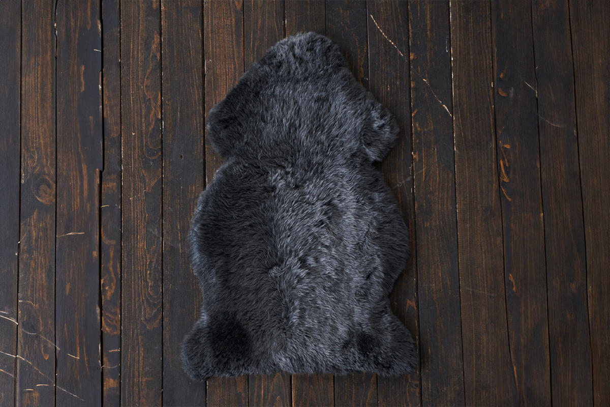 FELL CALEBRE Anthrazit - Anthrazit, Textil (60/95cm) - KAWOLA