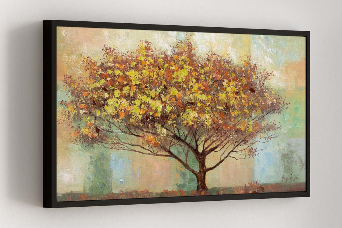 ÖLGEMÄLDE 120/60 cm - Braun, Holz/Textil (1.6/60cm) - KUNSTLOFT