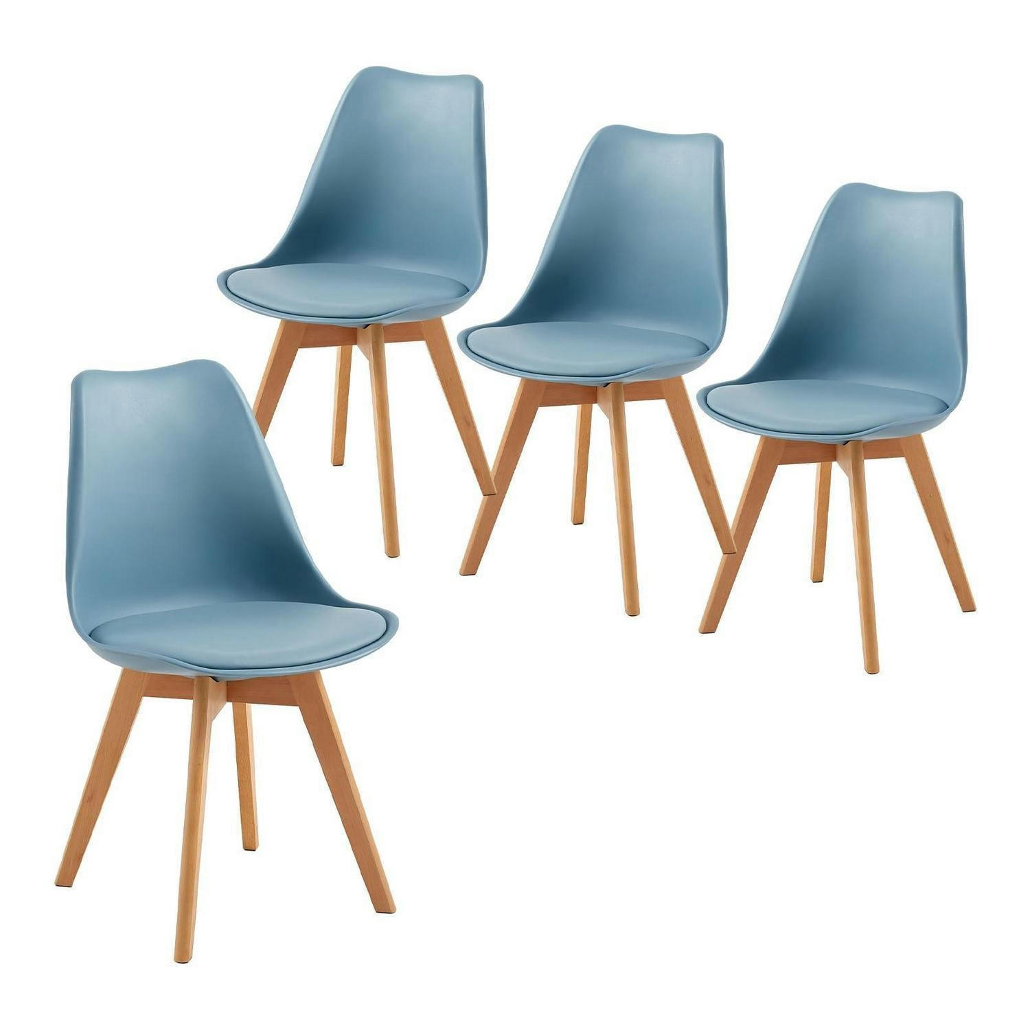 XXXLutz Esszimmerstuhl Hellblau 41x82x47.5 cm