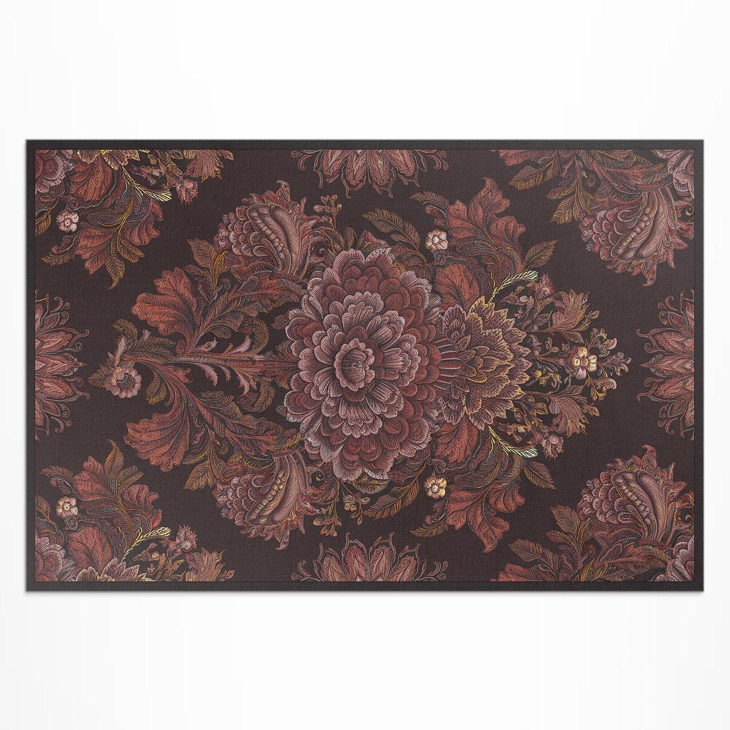 Wallfluent Teppich Hellbraun 60x90 cm