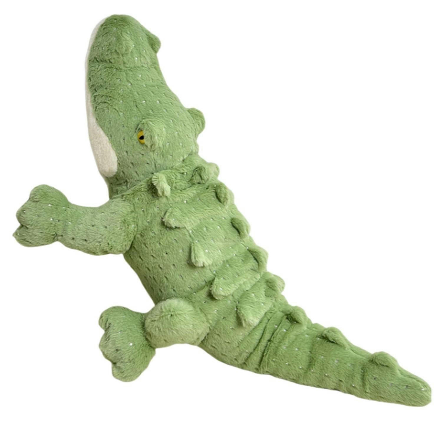 STOFFTIER Krokodil 55 cm - Grün, Textil (15/55cm)